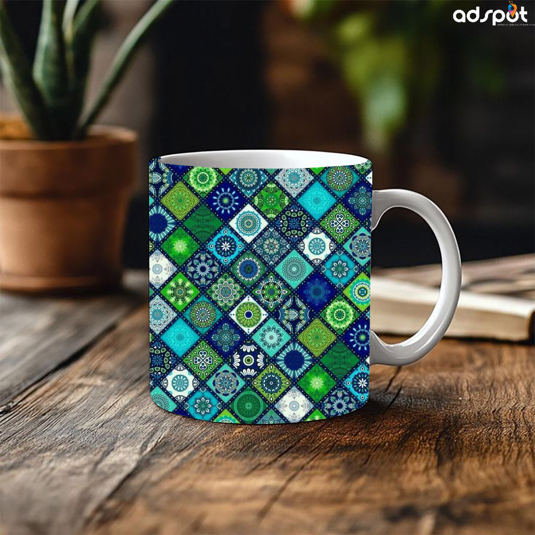 Traditional Design Mugs (E)