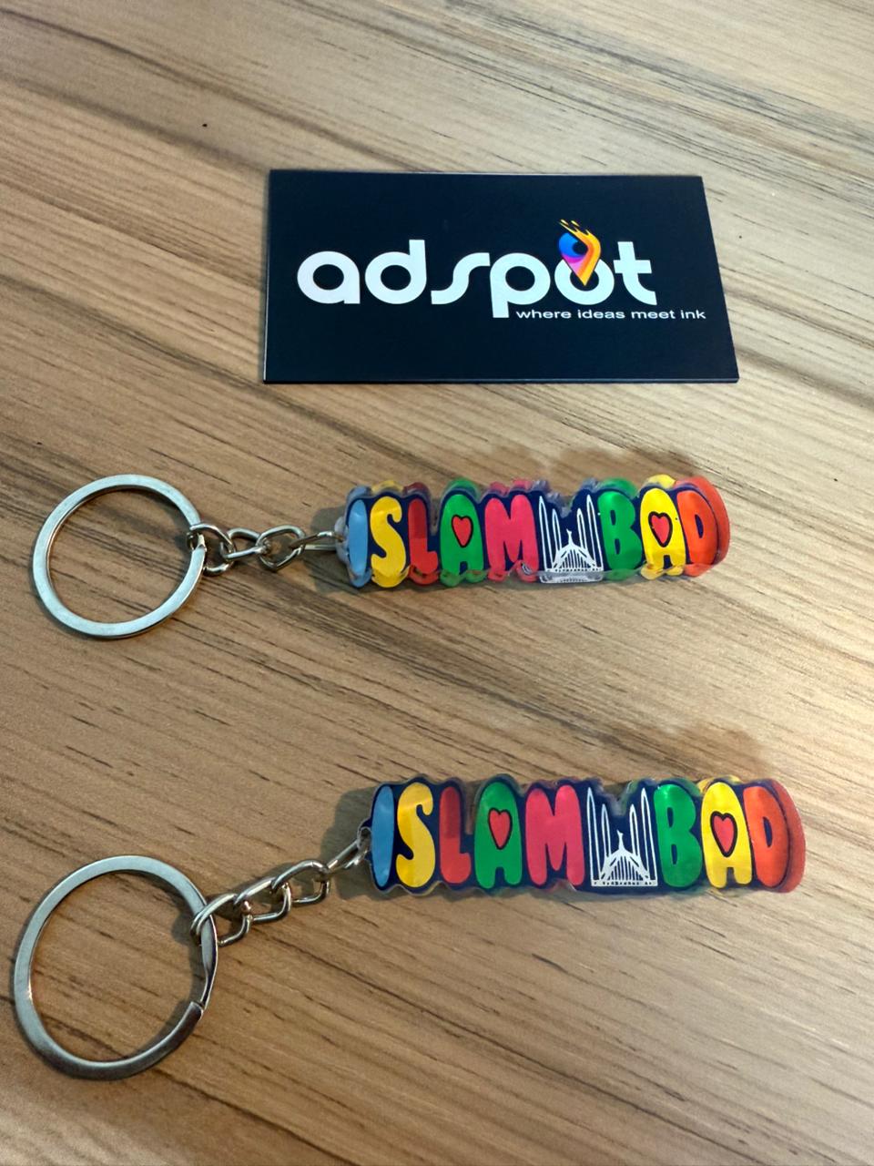 Truck Art Keyring (B)