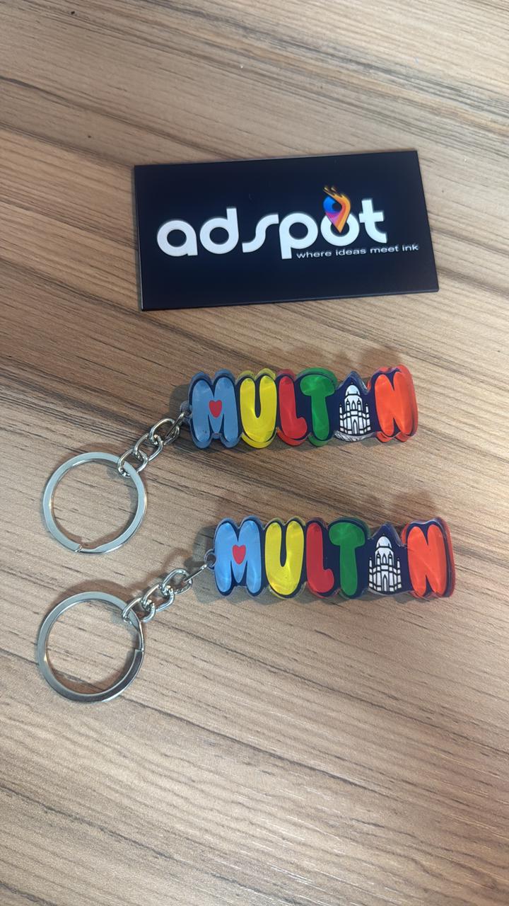 Truck Art Keyring (E)