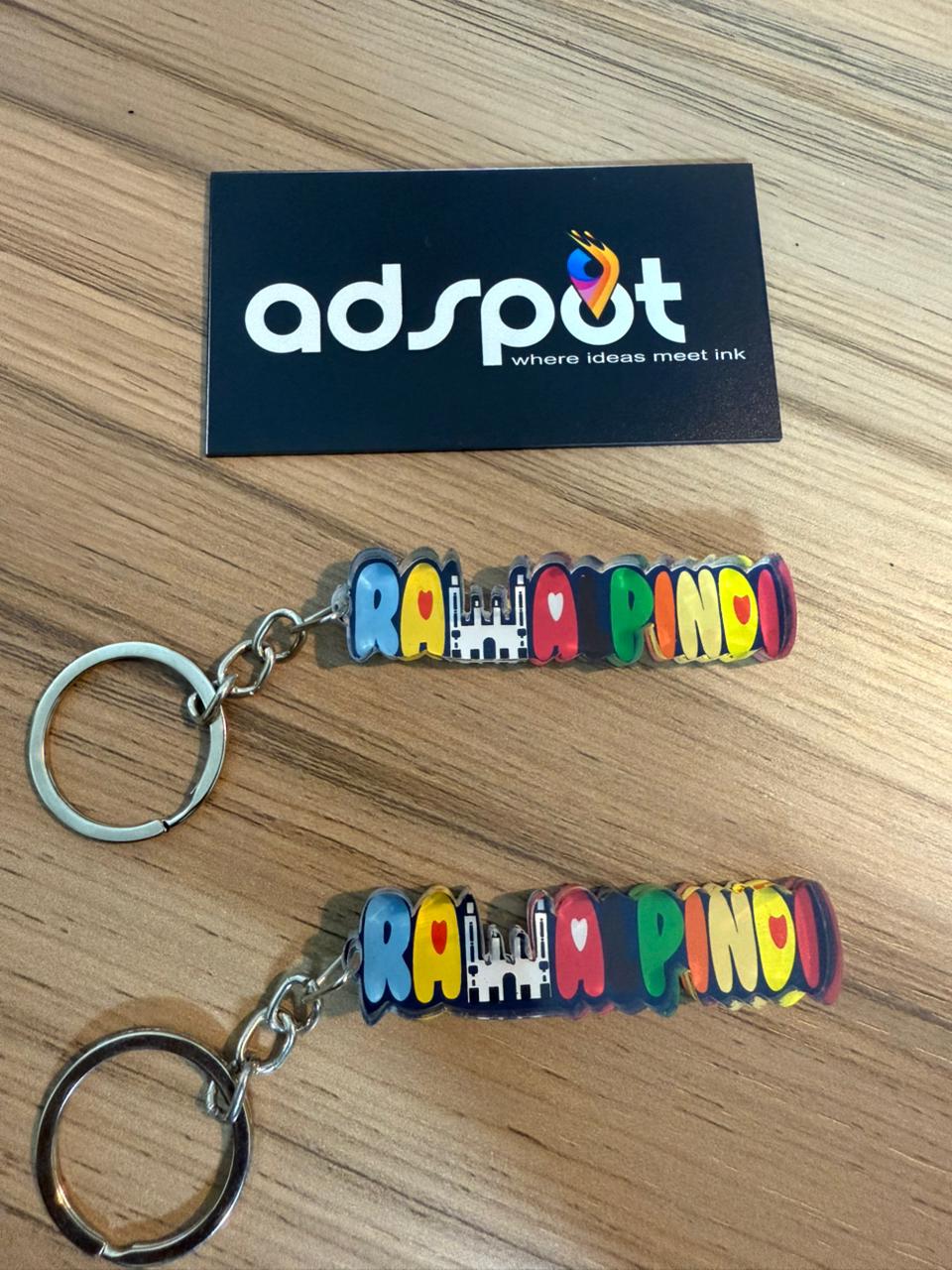 Truck Art Keyring (A)