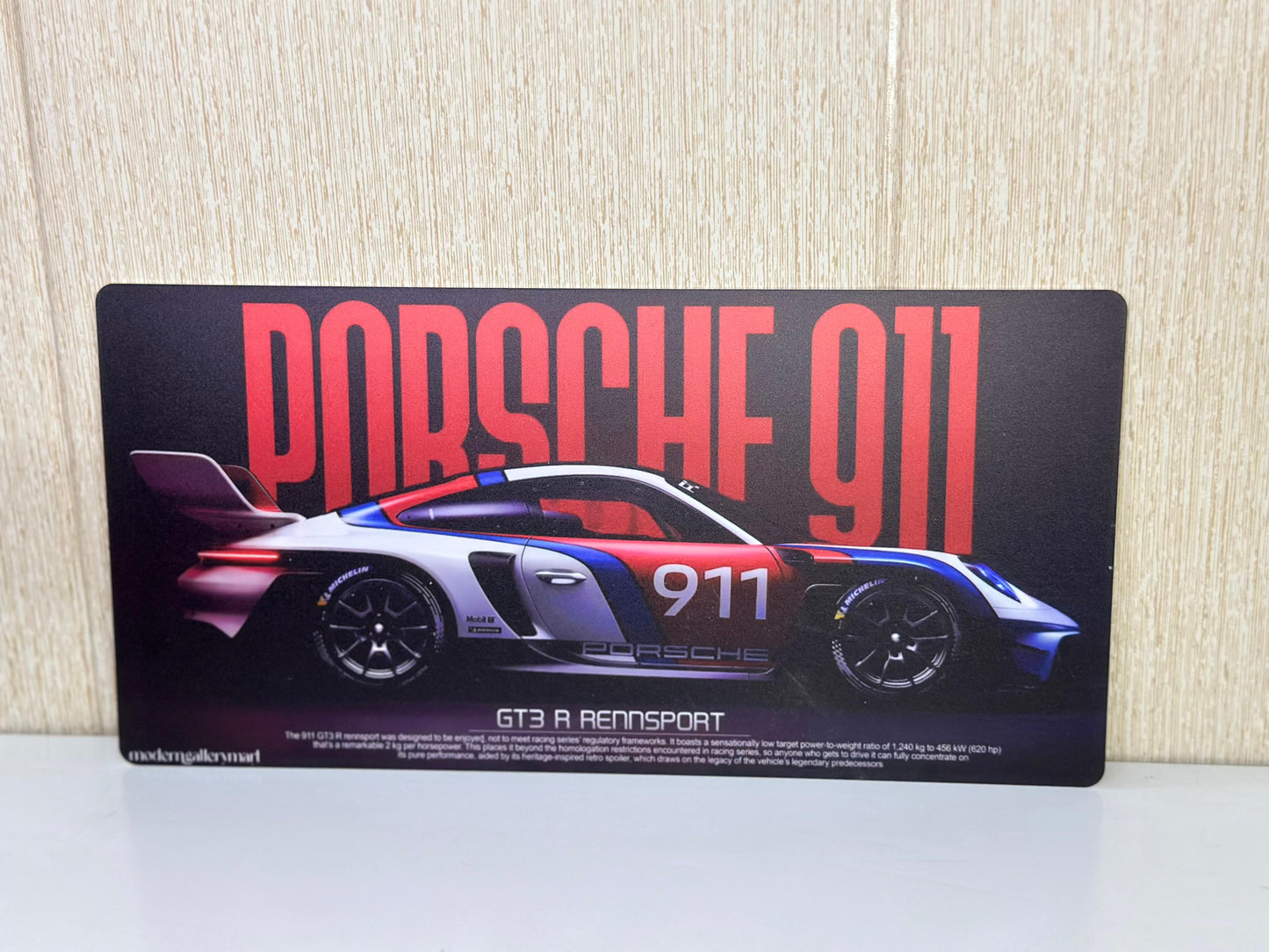 Porsche 911 Racing Car Wall Art