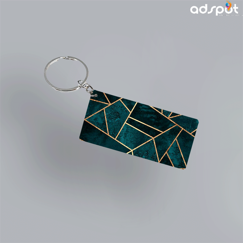 Marble Art Keyring (B)