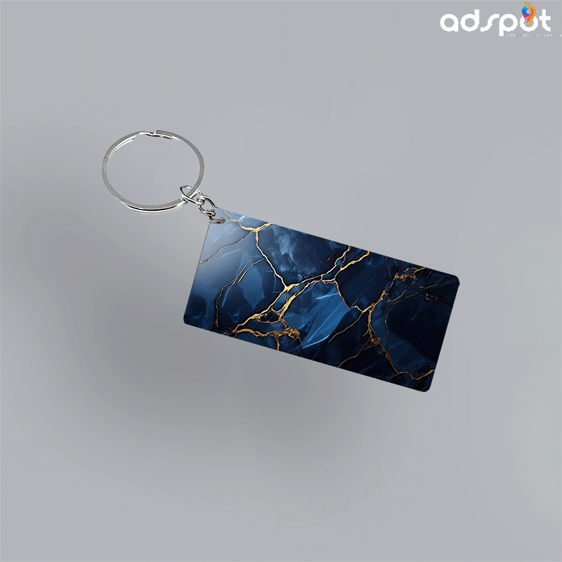 Marble Art Keyring (D)