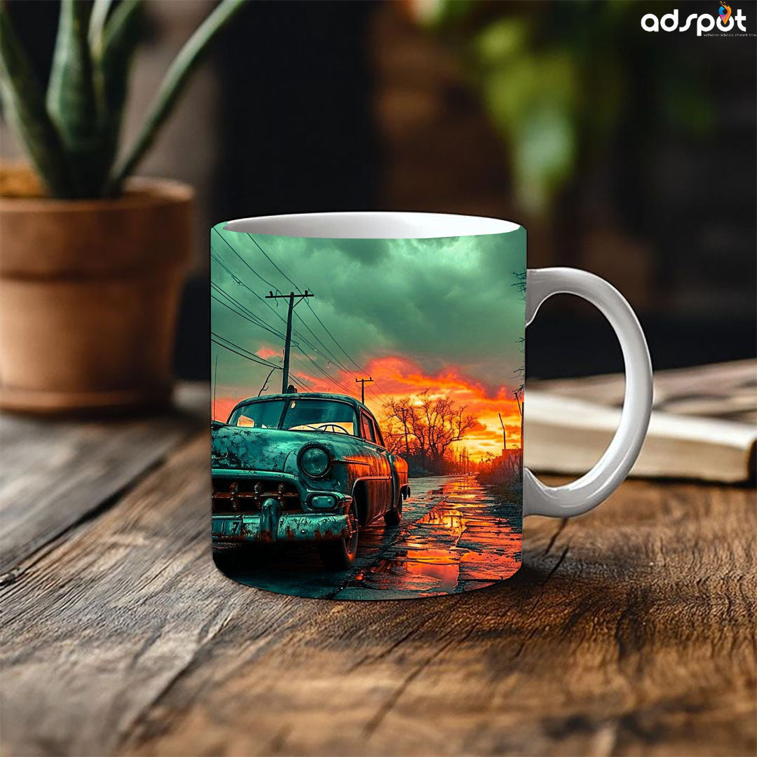 Vintage Car Mugs (C)