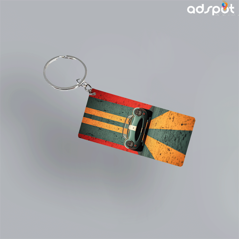 Sports Car Keyring (J)