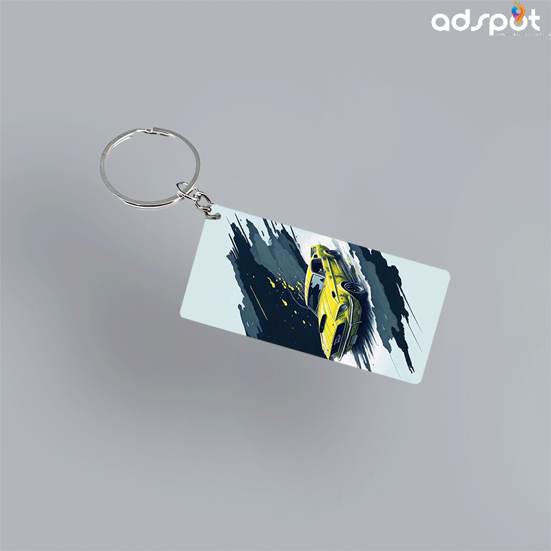 Sports Car Keyring (D)