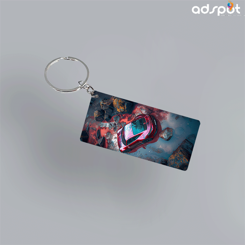 Sports Car Keyring (I)