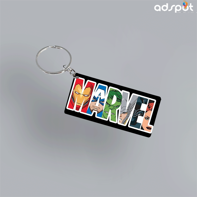 Super Heroes Keyring (H)