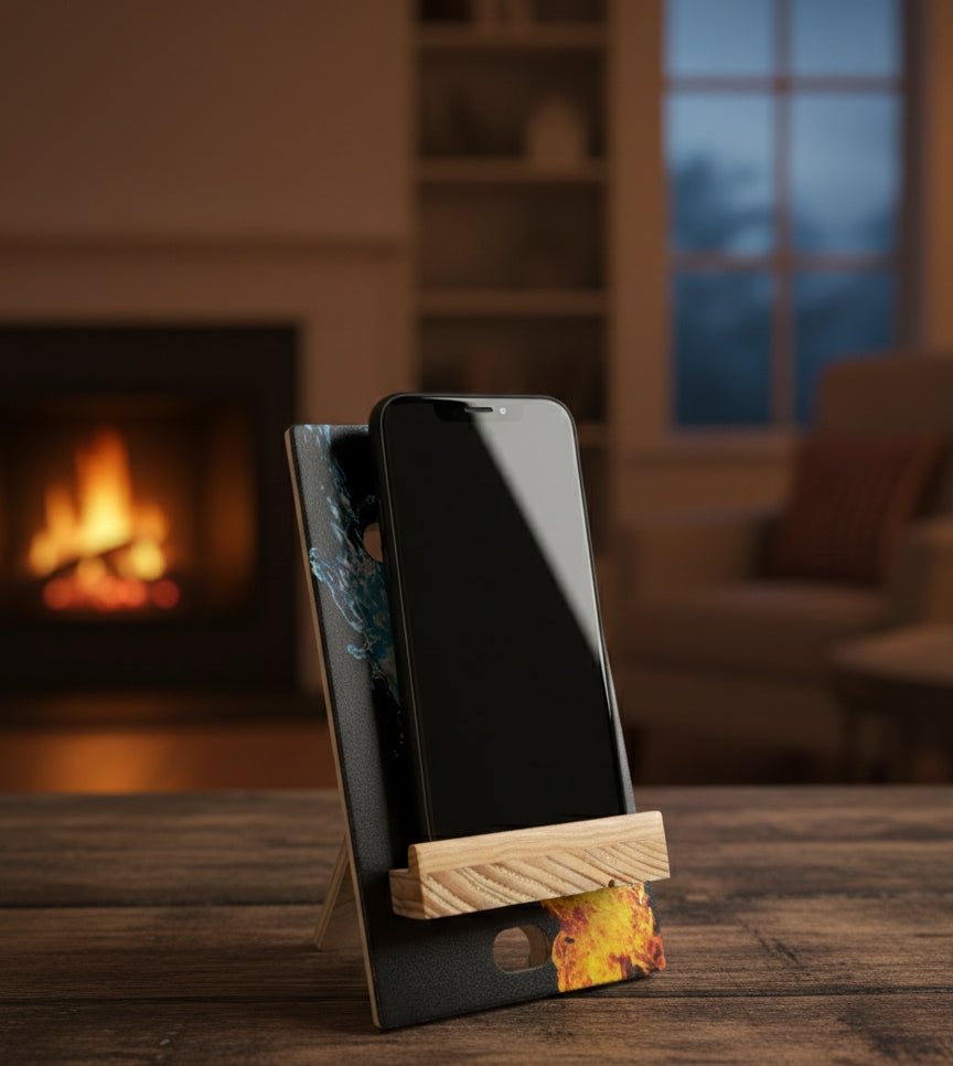 Patterned Mobile Holder (H)