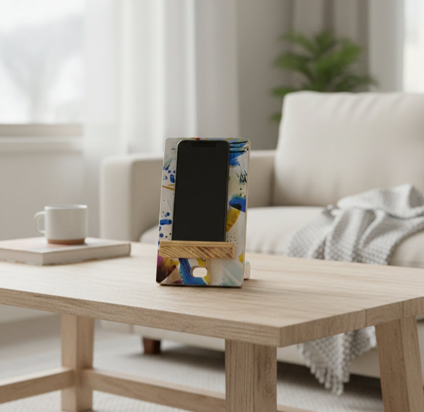 Patterned Mobile Holder (G)