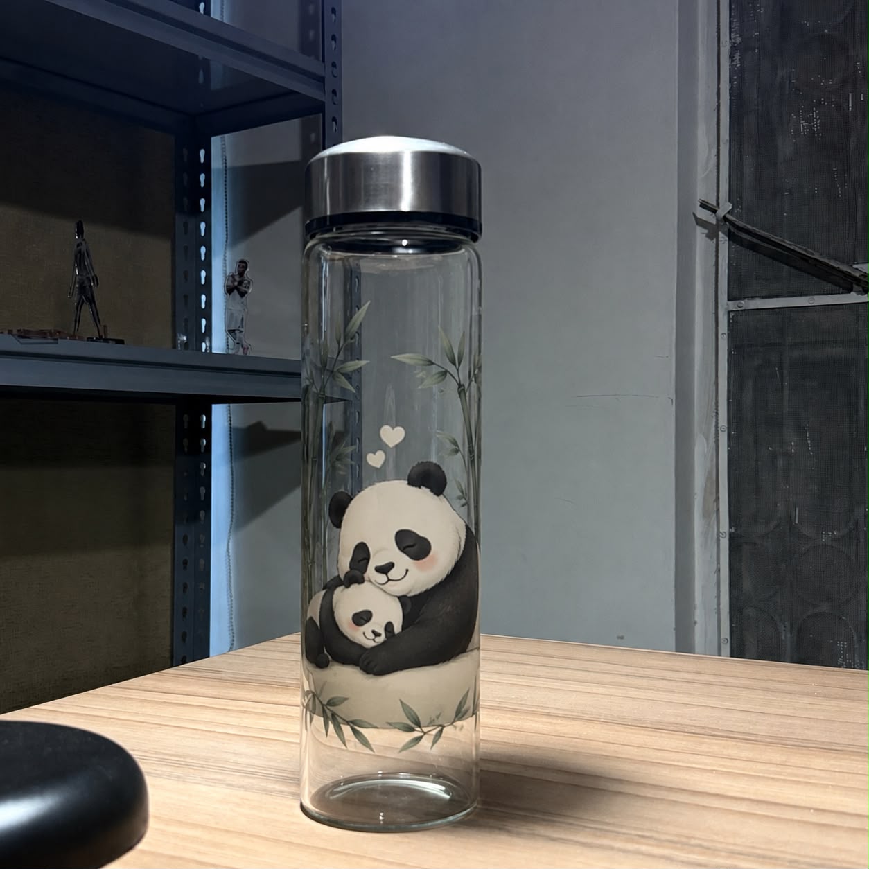 Glass Water Bottle (E)