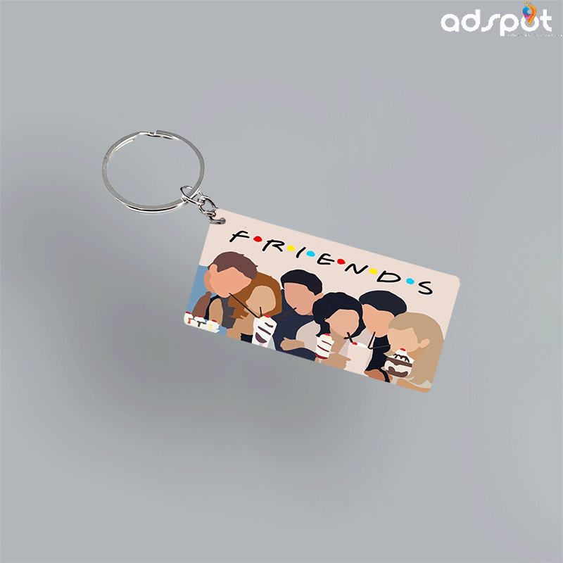 Customized Keyrings Friends Series Designs for Fans