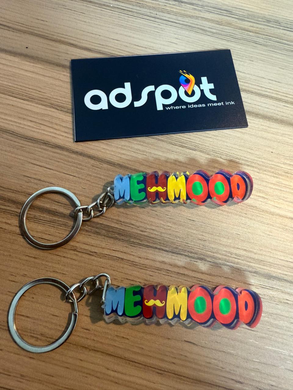 Customized KeyRings Truck Art Design