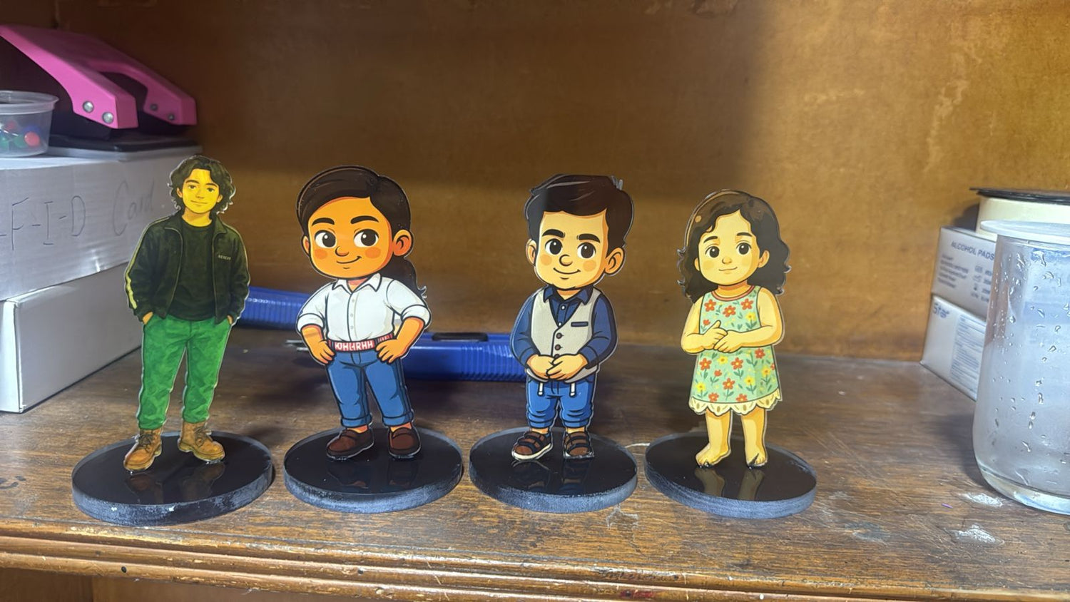 Customized Ghibli Art Standee Design