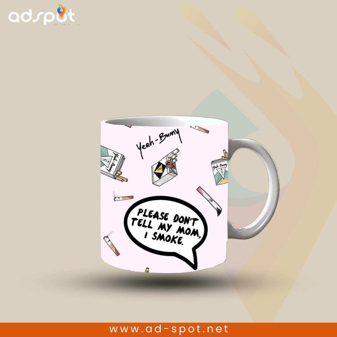 Customized Mugs  Smoker's Design