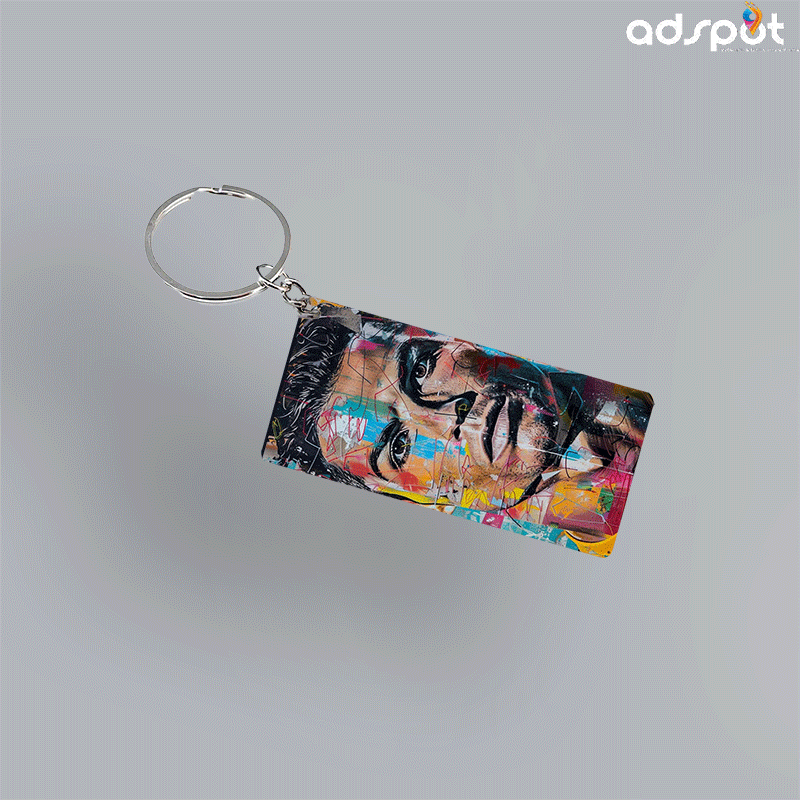 Customized Keyring Soccer Design