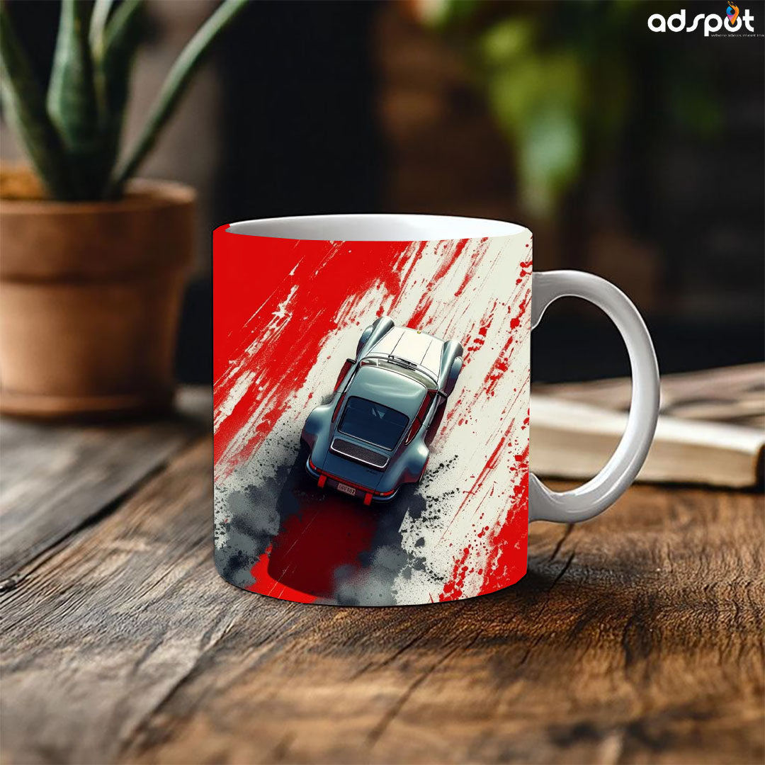 Customized Mugs Vintage Cars Design