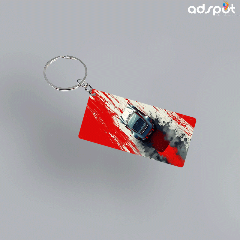 Customized Key Ring Sports Car Design