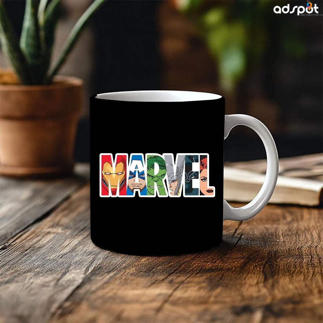 Customized Mugs Super Hero Design