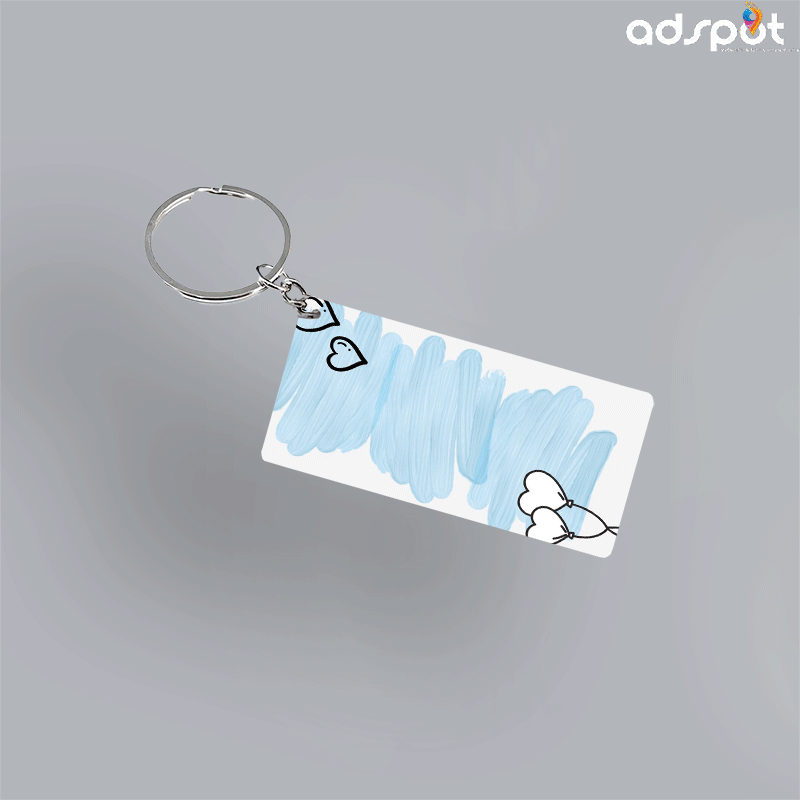 Customized Keyring Valentine's Design
