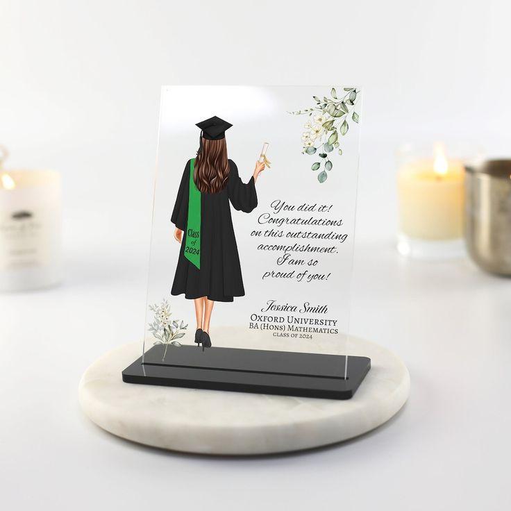 Customized Acrylic Frame Graduation Design