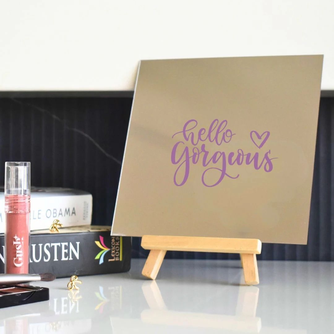 Customized Affirmation Mirrors Design