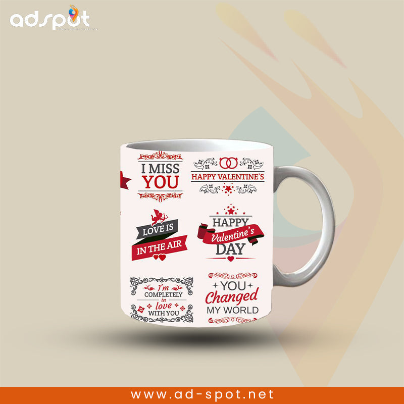 Customized Mugs Valentine Design