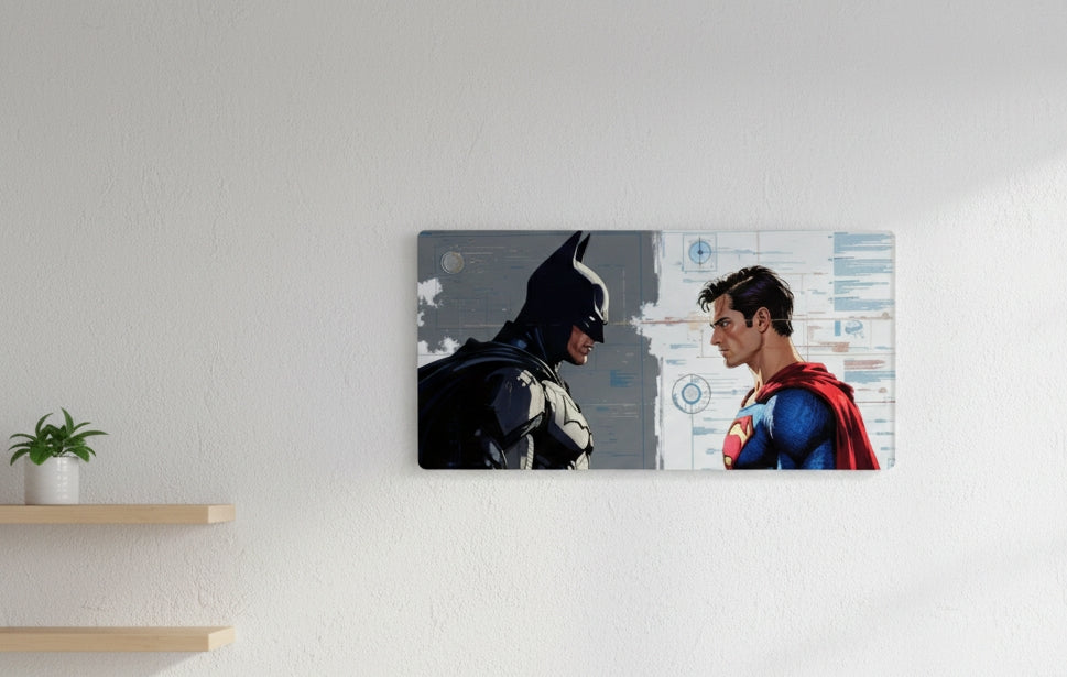 Eternal Heroes – Retro Acrylic