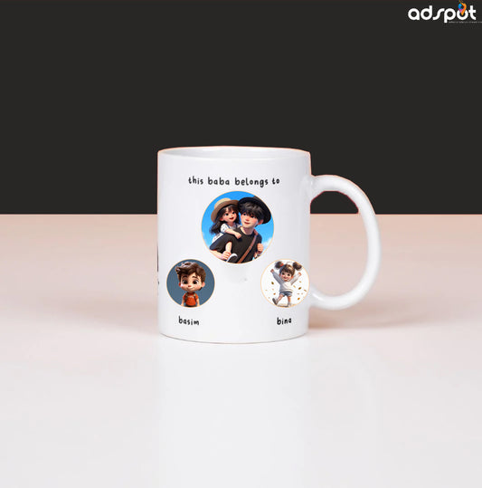 Custom Family Name Mugs (L)