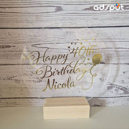 Birthday Acrylic Frames (C)