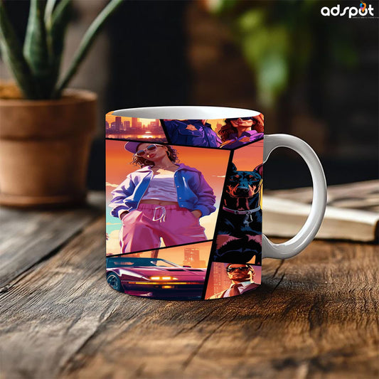 Grand Theft Auto Mugs (P)