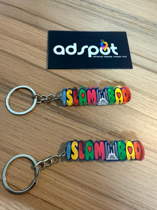 Truck Art Keyring (B)