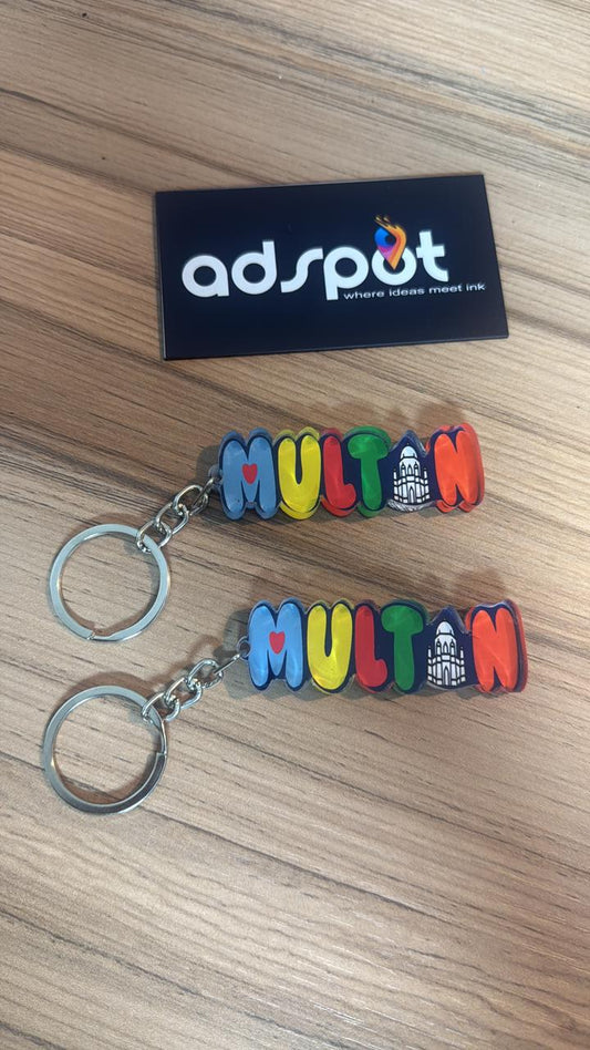 Truck Art Keyring (E)