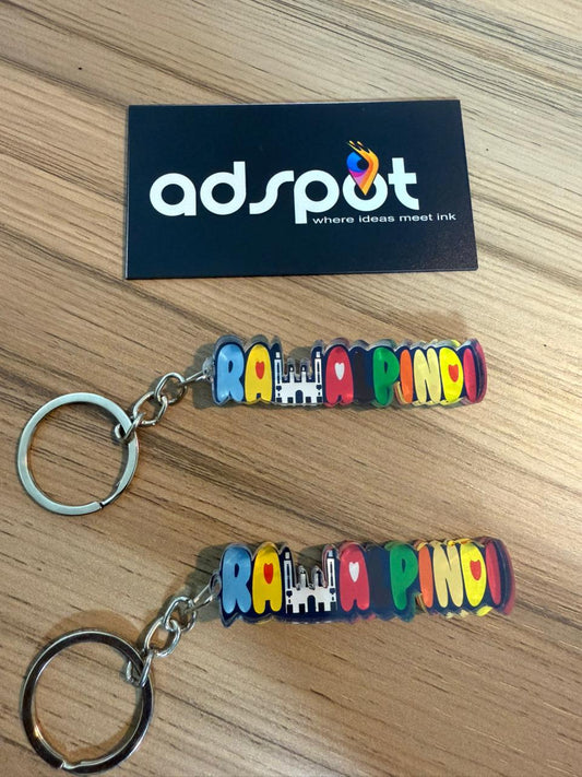 Truck Art Keyring (A)