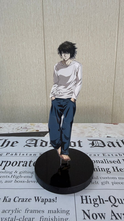 Customized L from Death note Acrylic Standee