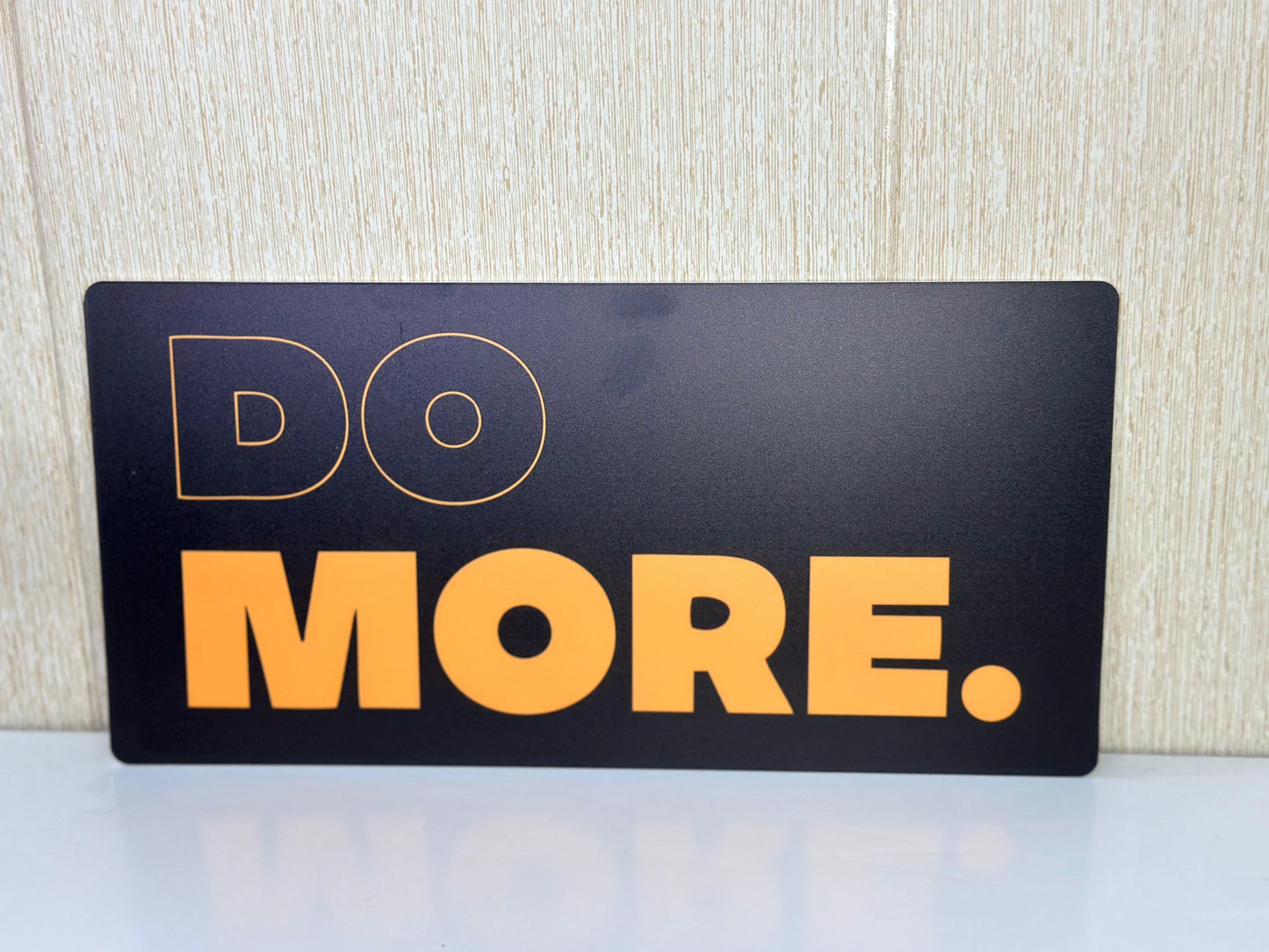"DO MORE" motivational frame