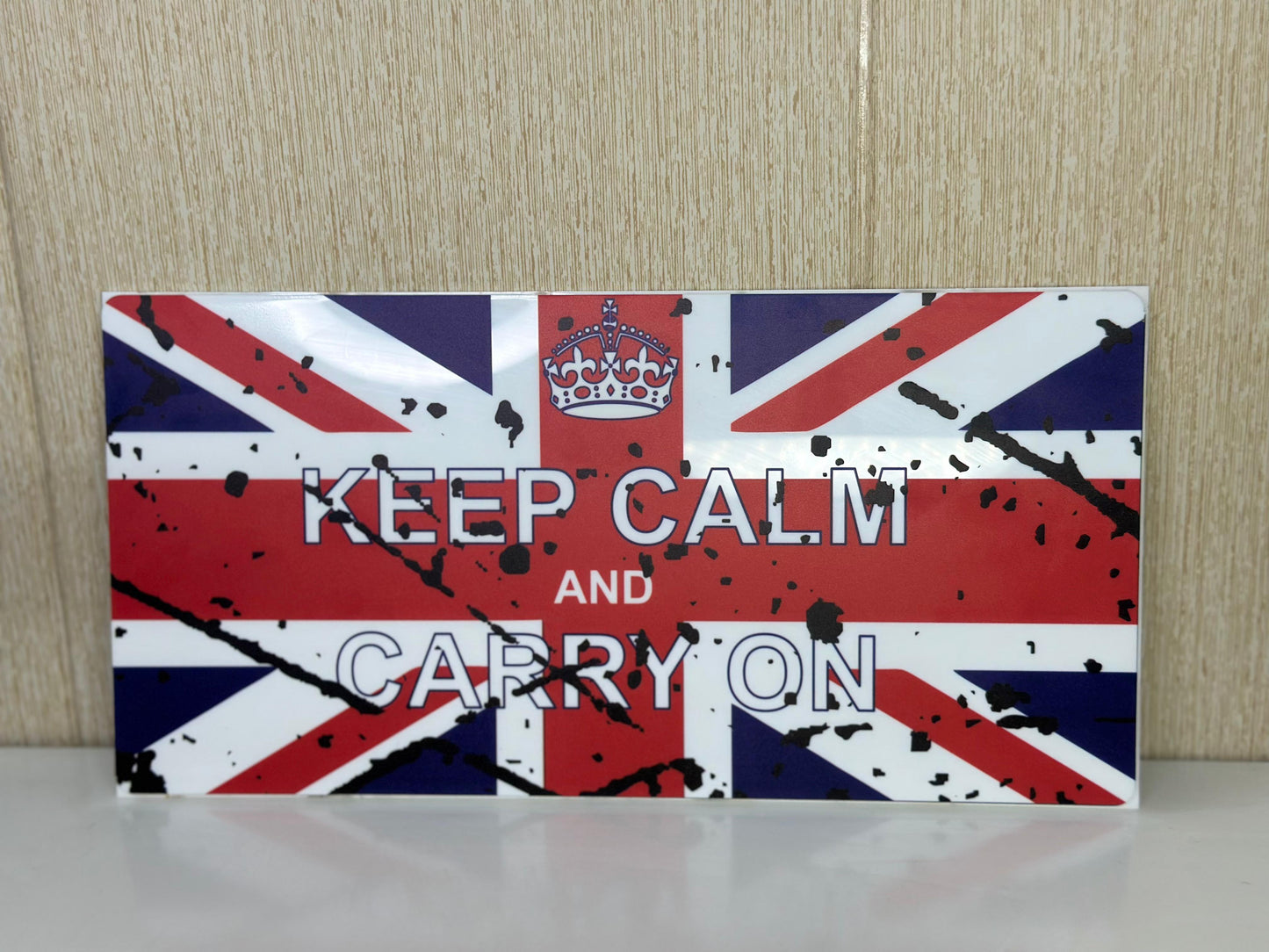 Vintage Style "Keep Calm" Wall Art