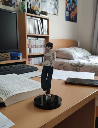 Customized L from Death note Acrylic Standee