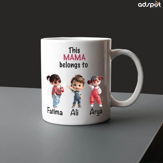 Custom Family Name Mugs (V)