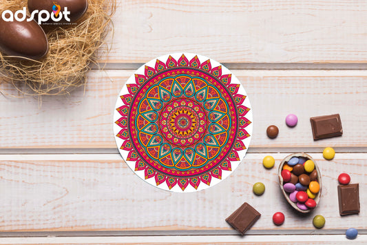 Tea Coaster Motif Design (B)