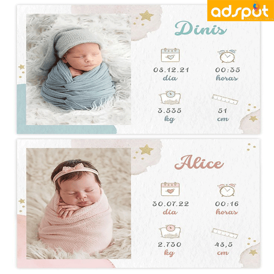 New Born Babies Acrylic Frames (E)