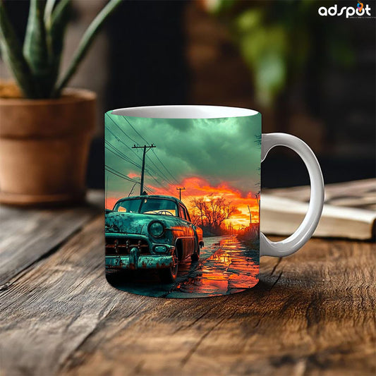 Vintage Car Mugs (C)