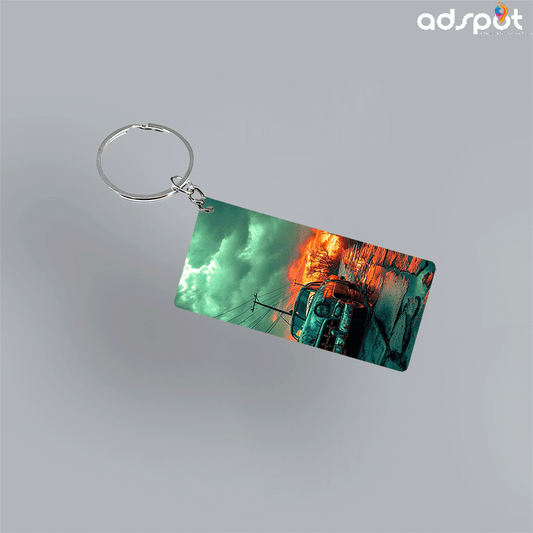 Sports Car Keyring (C)