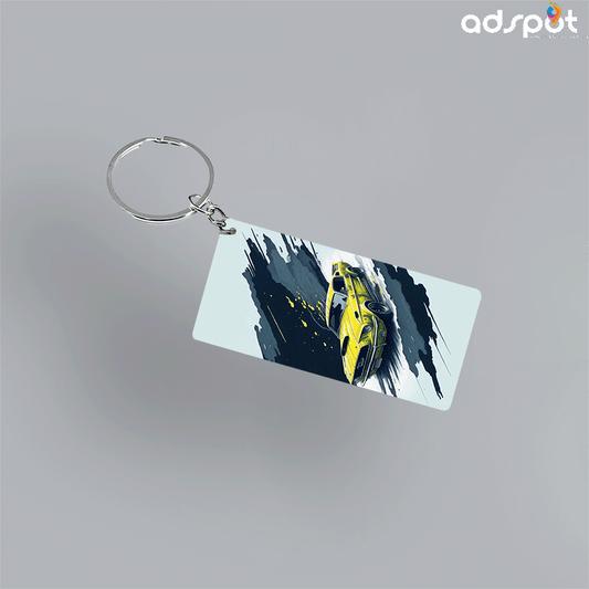 Sports Car Keyring (D)