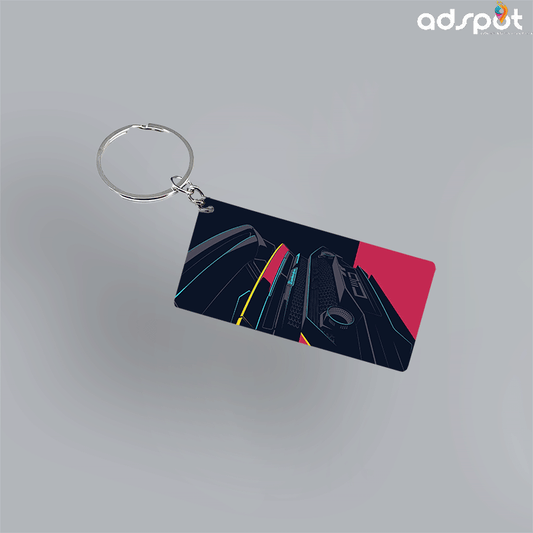 Sports Car Keyring (E)