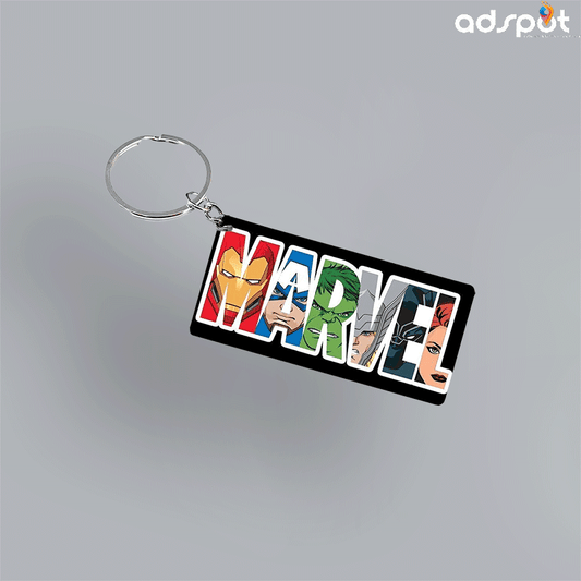 Super Heroes Keyring (H)