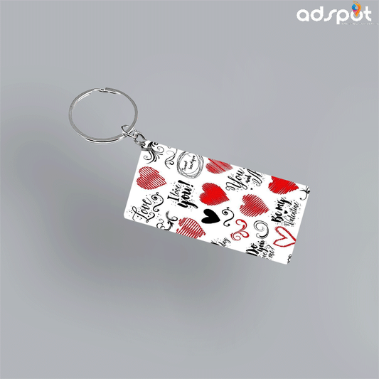 Valentine Day Keyring (J)
