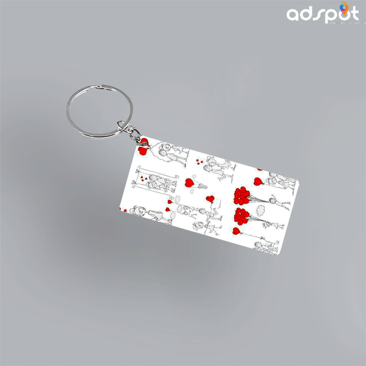 Valentine Day Keyring (K)