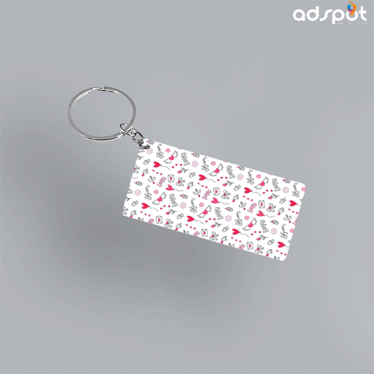 Valentine Day Keyring (D)