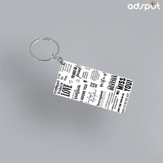 Valentine Day Keyring (G)